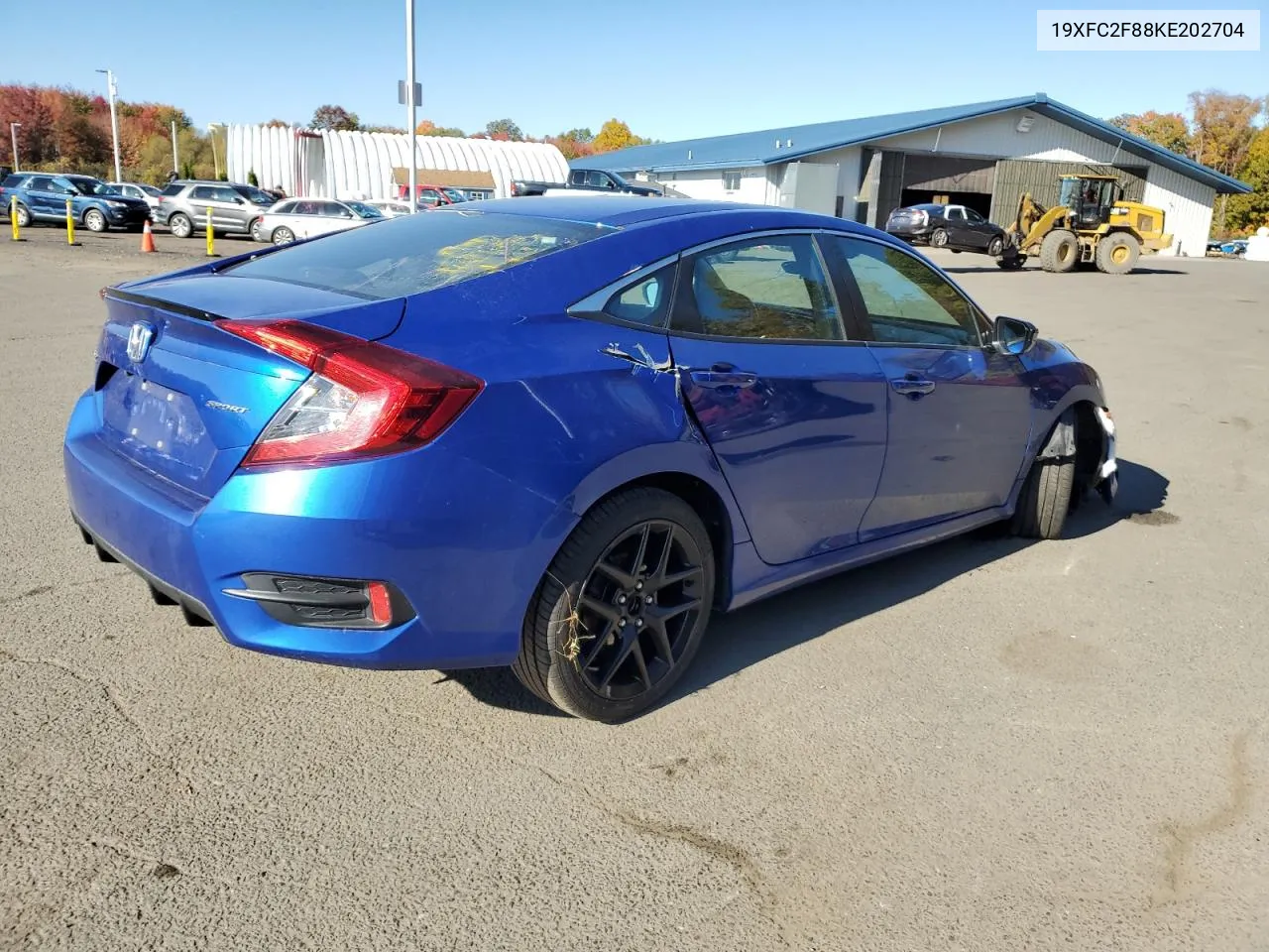 2019 Honda Civic Sport VIN: 19XFC2F88KE202704 Lot: 76929504