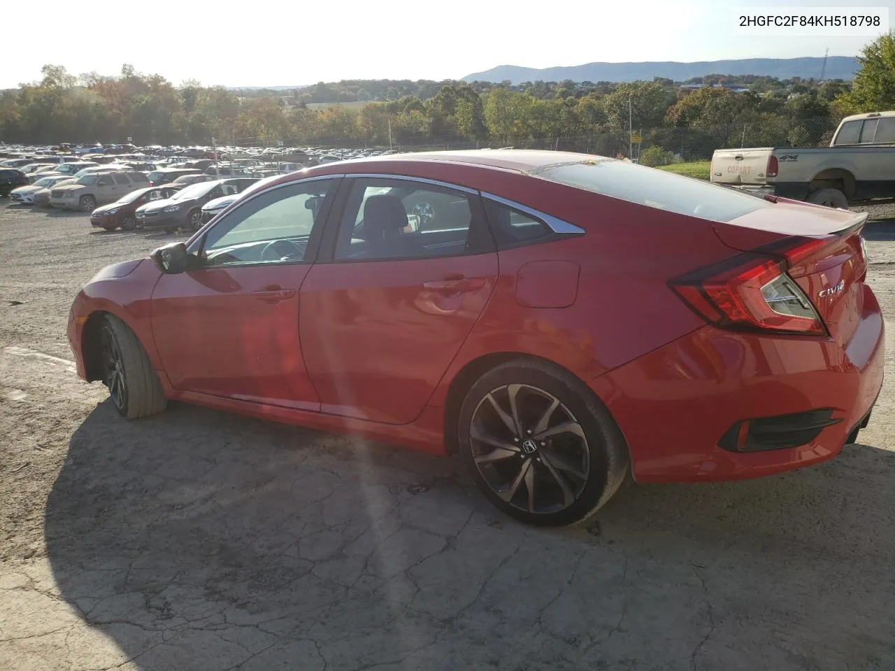 2019 Honda Civic Sport VIN: 2HGFC2F84KH518798 Lot: 77002674