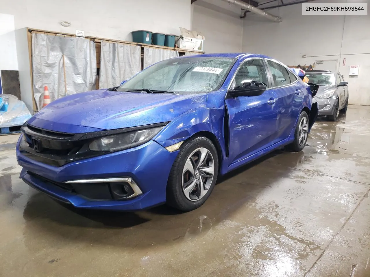 2HGFC2F69KH593544 2019 Honda Civic Lx