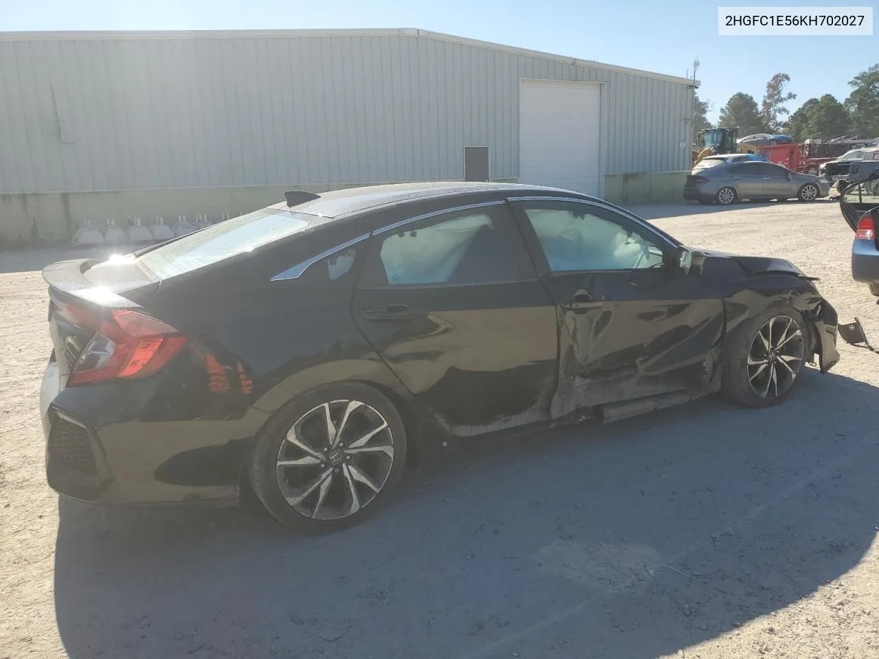 2019 Honda Civic Si VIN: 2HGFC1E56KH702027 Lot: 77141224