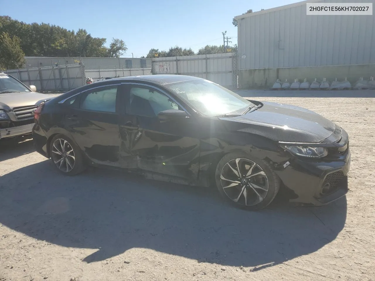 2019 Honda Civic Si VIN: 2HGFC1E56KH702027 Lot: 77141224