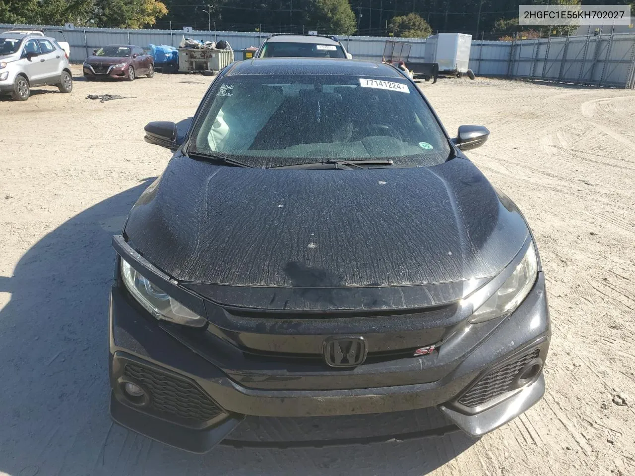 2019 Honda Civic Si VIN: 2HGFC1E56KH702027 Lot: 77141224