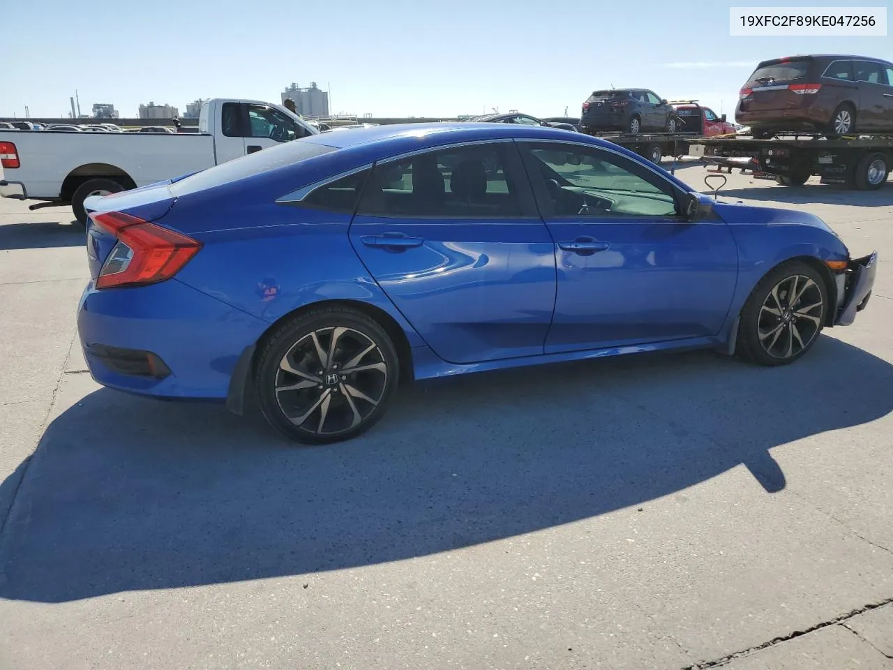 2019 Honda Civic Sport VIN: 19XFC2F89KE047256 Lot: 77392884