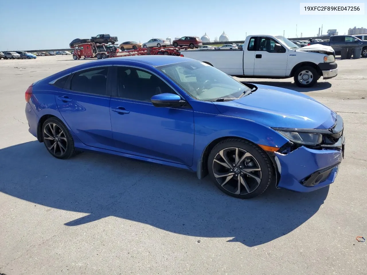 2019 Honda Civic Sport VIN: 19XFC2F89KE047256 Lot: 77392884