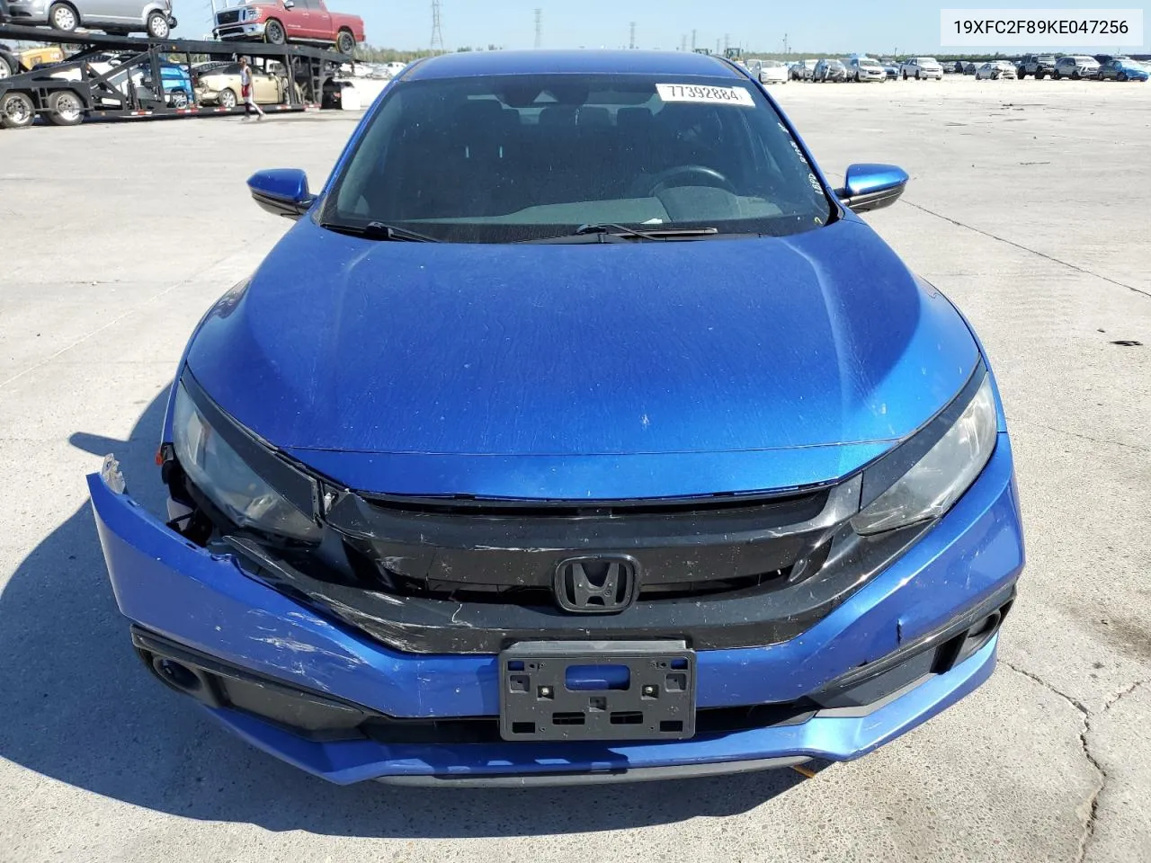 2019 Honda Civic Sport VIN: 19XFC2F89KE047256 Lot: 77392884