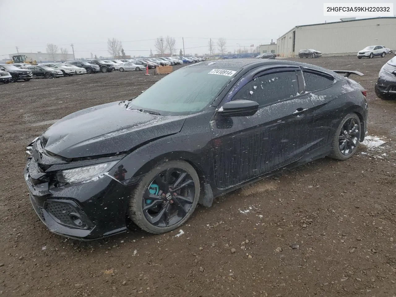 2HGFC3A59KH220332 2019 Honda Civic Si