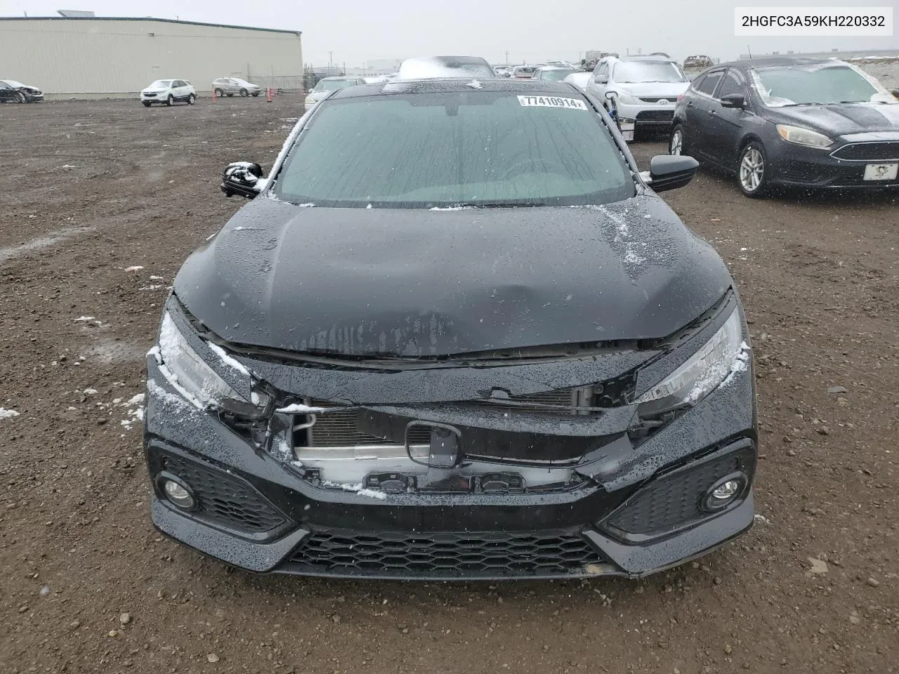 2HGFC3A59KH220332 2019 Honda Civic Si