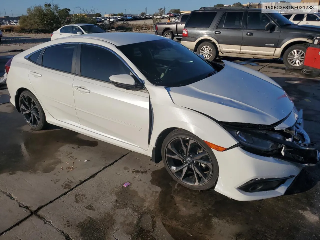 2019 Honda Civic Sport VIN: 19XFC2F81KE021783 Lot: 77562274