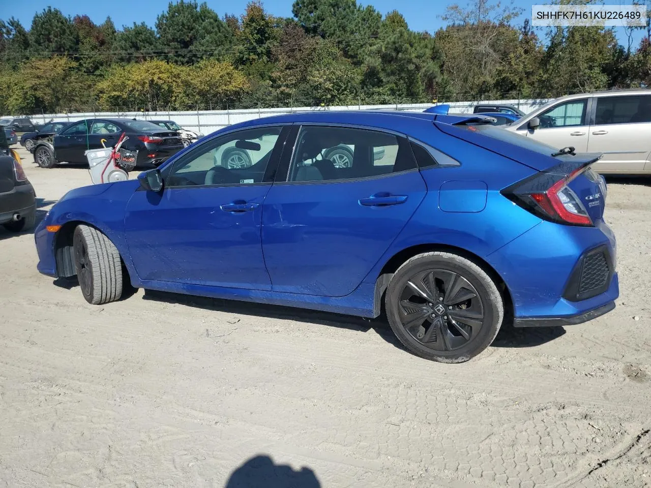 2019 Honda Civic Ex VIN: SHHFK7H61KU226489 Lot: 77731264