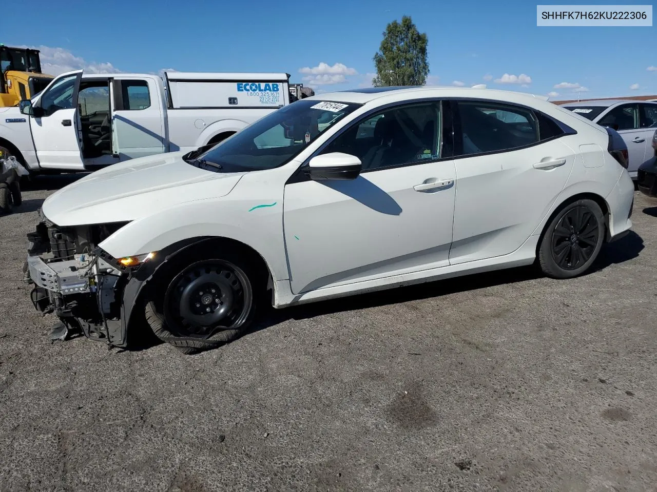 SHHFK7H62KU222306 2019 Honda Civic Ex