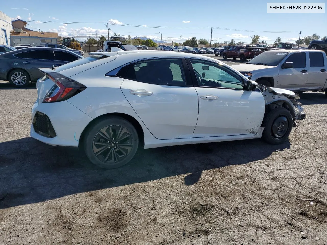 SHHFK7H62KU222306 2019 Honda Civic Ex