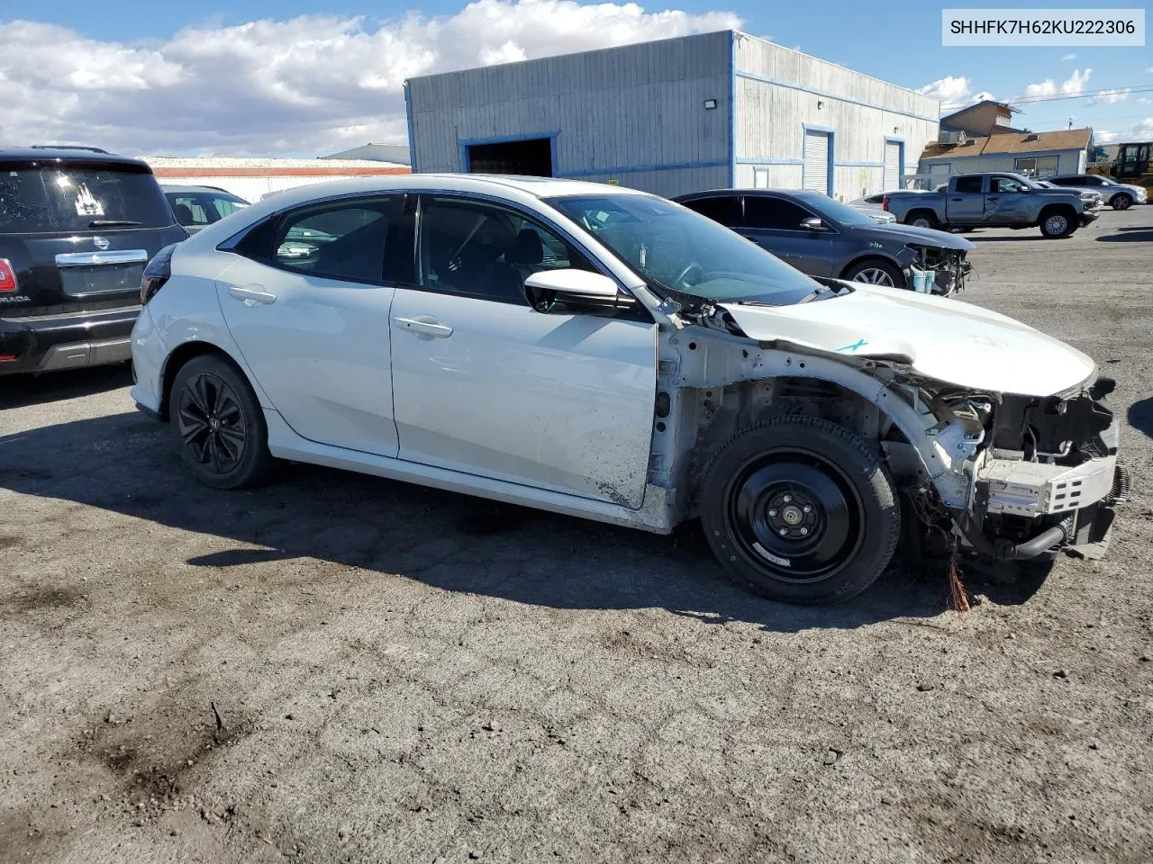 SHHFK7H62KU222306 2019 Honda Civic Ex