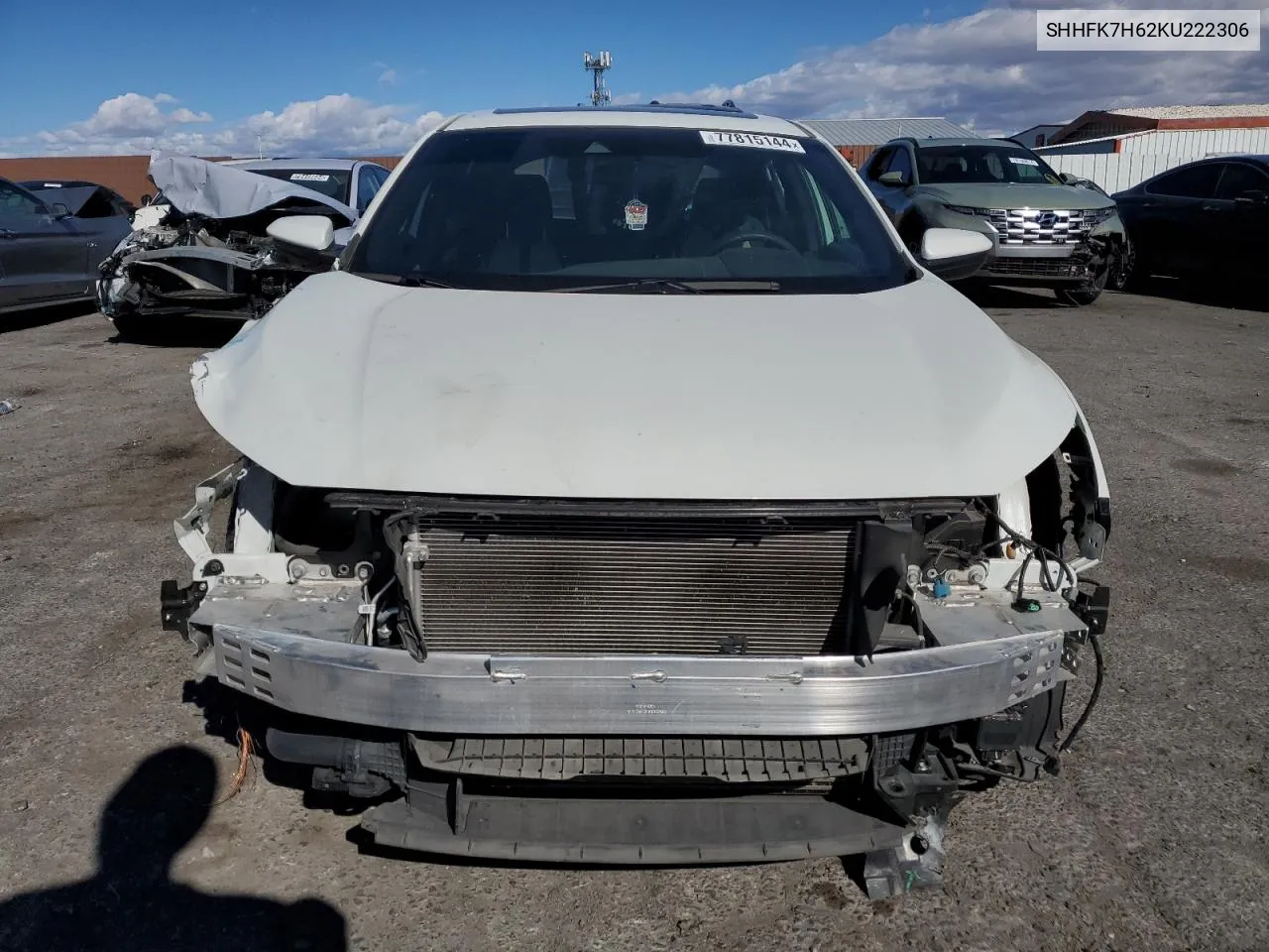 SHHFK7H62KU222306 2019 Honda Civic Ex