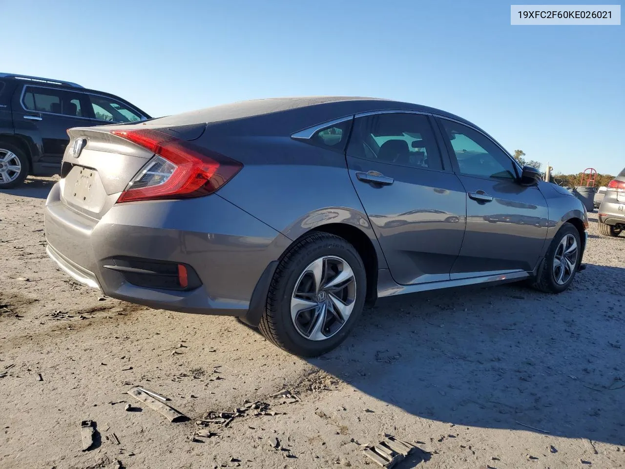 19XFC2F60KE026021 2019 Honda Civic Lx