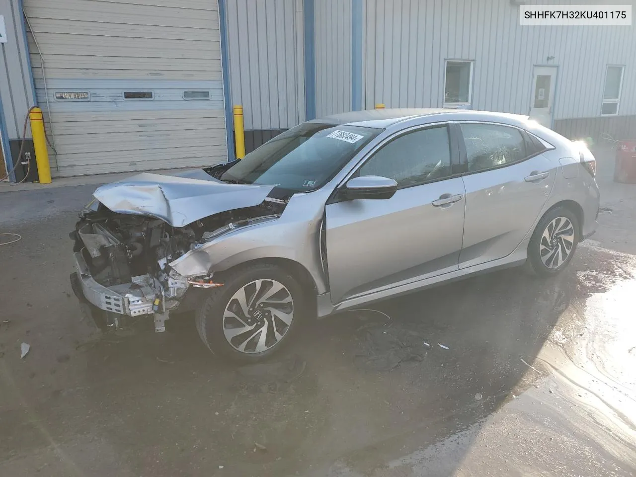 2019 Honda Civic Lx VIN: SHHFK7H32KU401175 Lot: 77882494