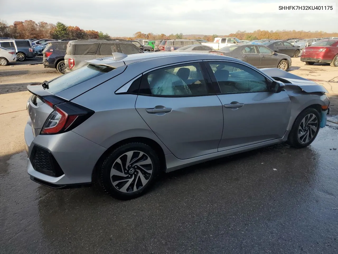 2019 Honda Civic Lx VIN: SHHFK7H32KU401175 Lot: 77882494