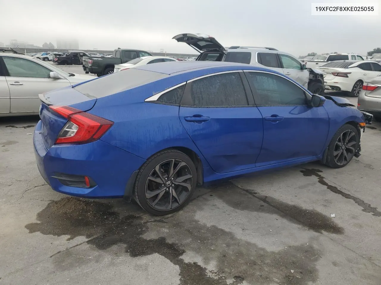 2019 Honda Civic Sport VIN: 19XFC2F8XKE025055 Lot: 78065254