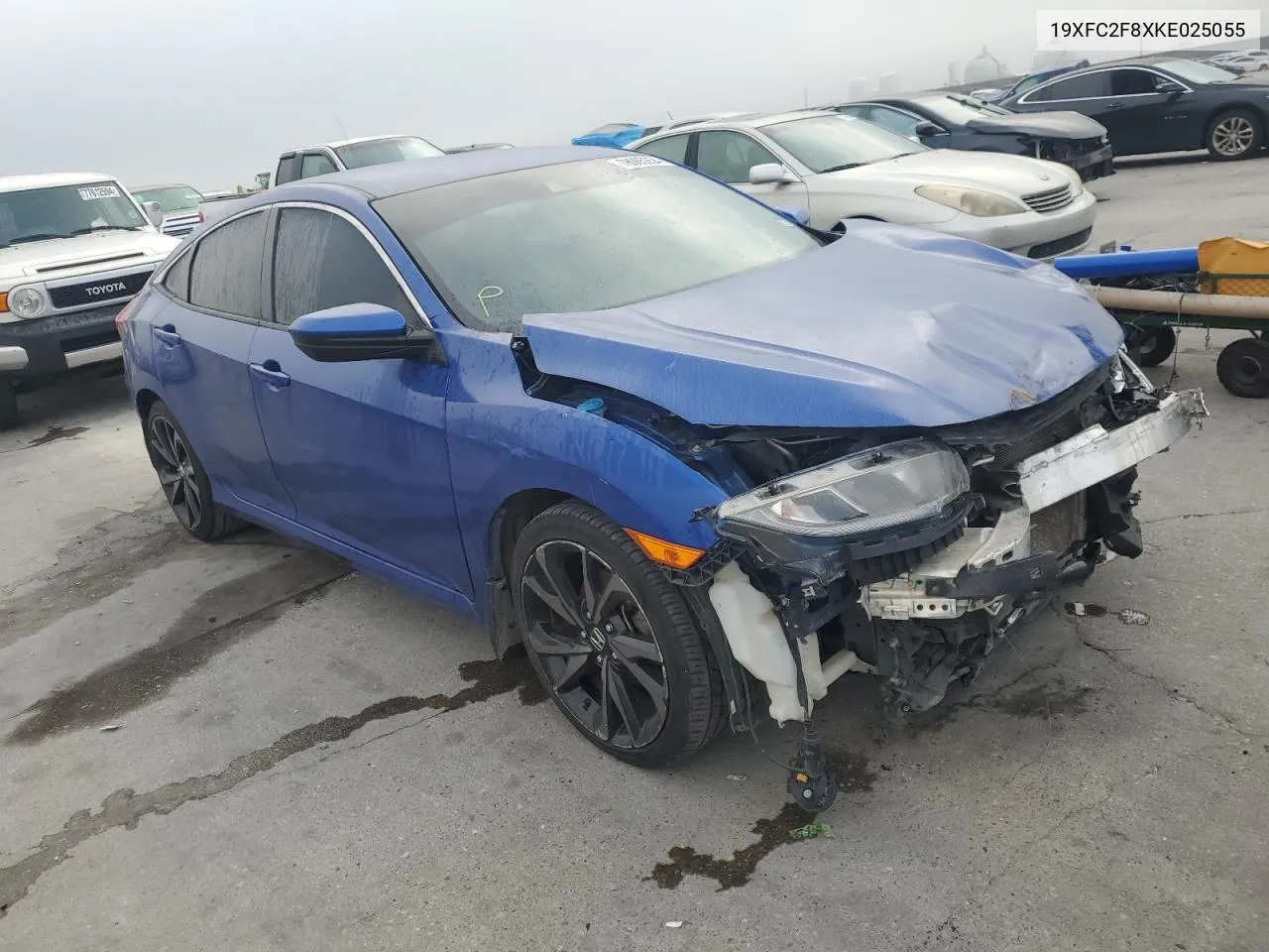 2019 Honda Civic Sport VIN: 19XFC2F8XKE025055 Lot: 78065254