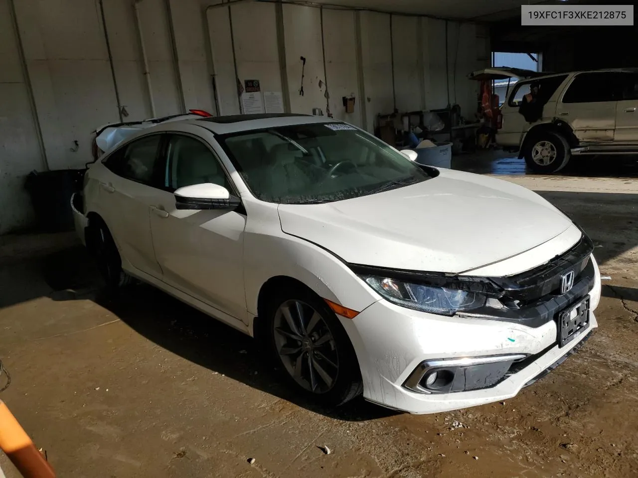 2019 Honda Civic Ex VIN: 19XFC1F3XKE212875 Lot: 78079164