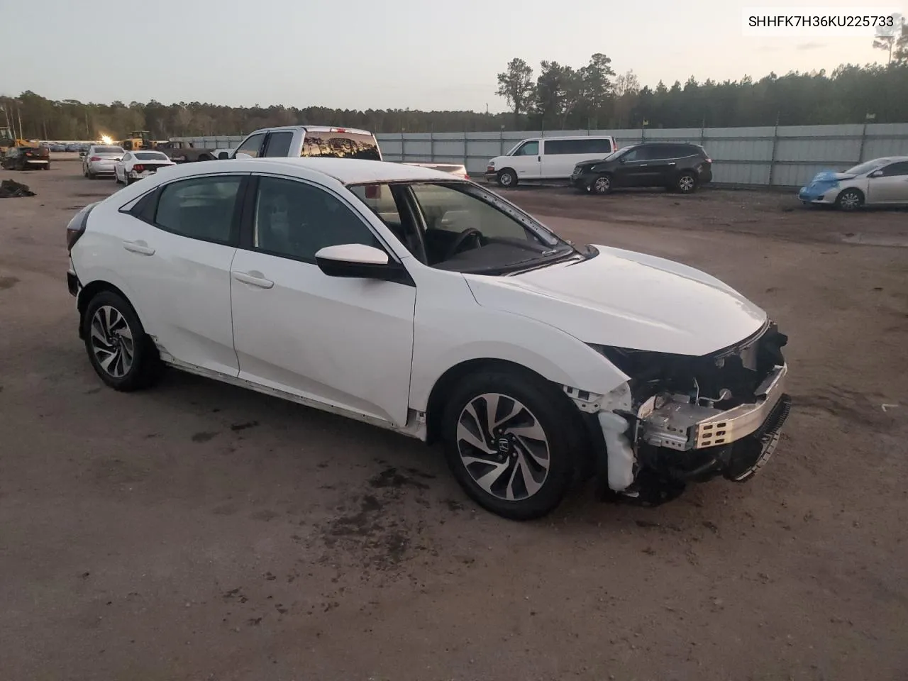 2019 Honda Civic Lx VIN: SHHFK7H36KU225733 Lot: 78207184