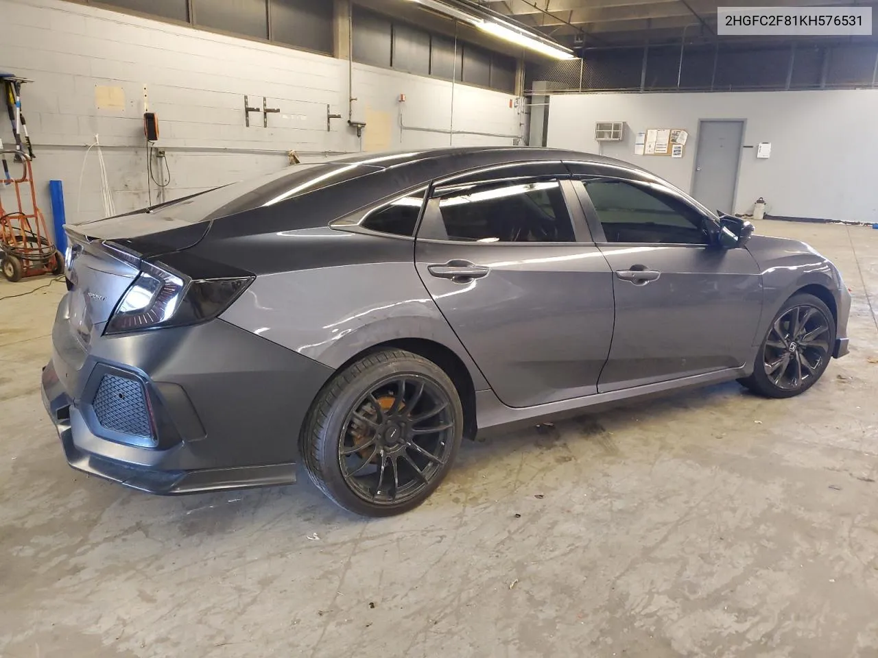 2019 Honda Civic Sport VIN: 2HGFC2F81KH576531 Lot: 78413704