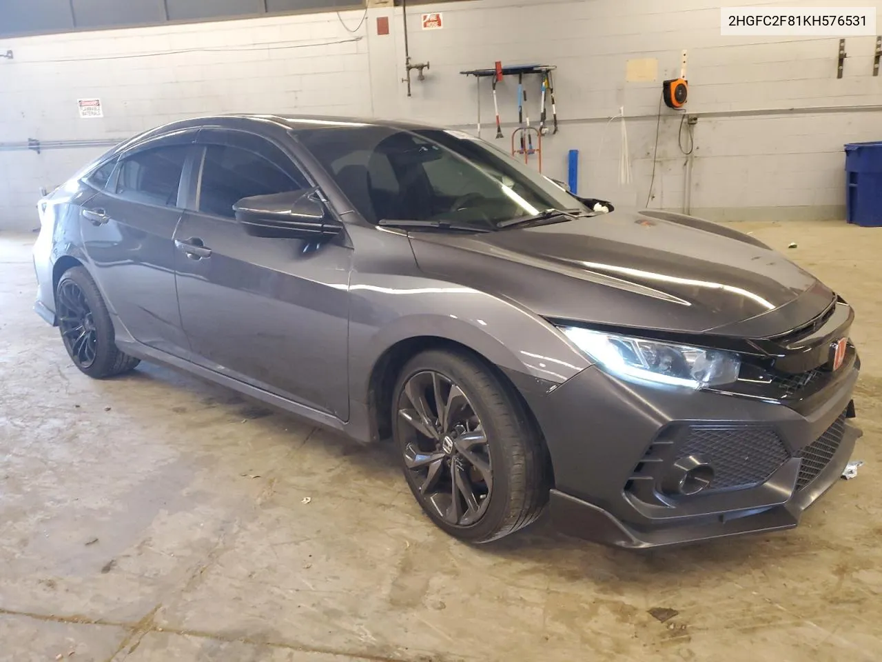 2019 Honda Civic Sport VIN: 2HGFC2F81KH576531 Lot: 78413704