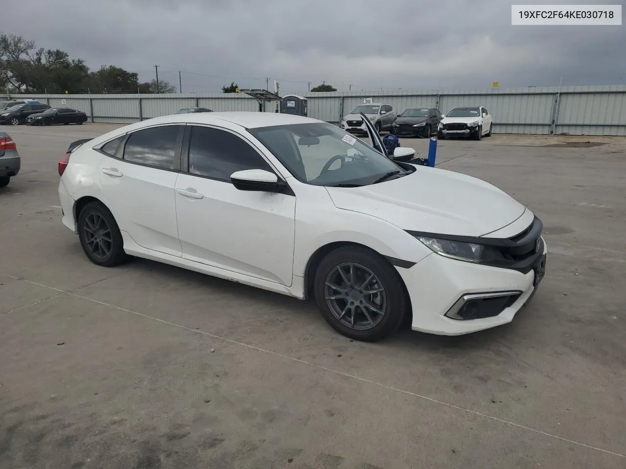 2019 Honda Civic Lx VIN: 19XFC2F64KE030718 Lot: 78430674