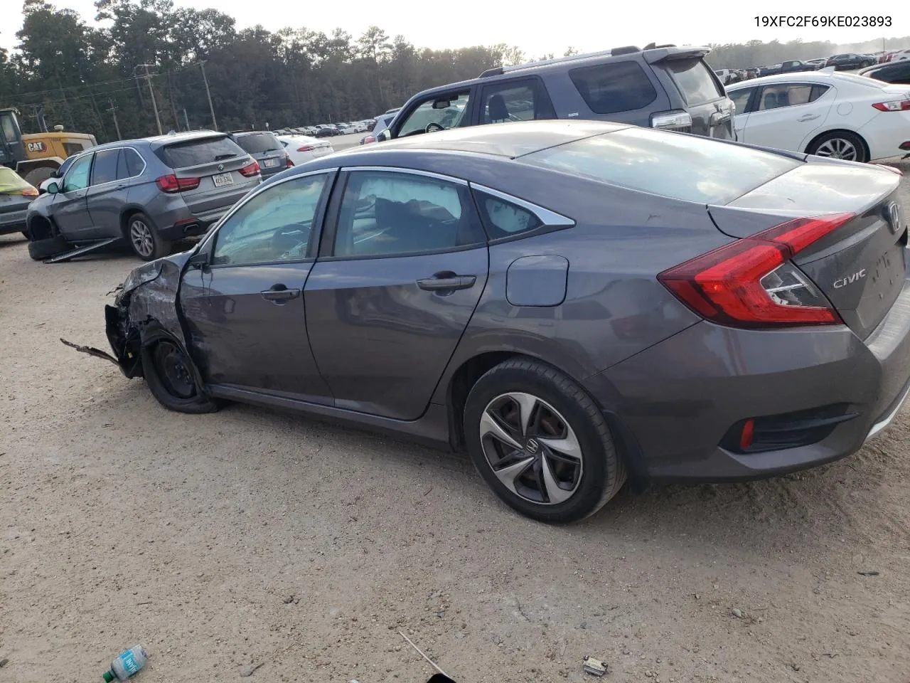 2019 Honda Civic Lx VIN: 19XFC2F69KE023893 Lot: 78486944