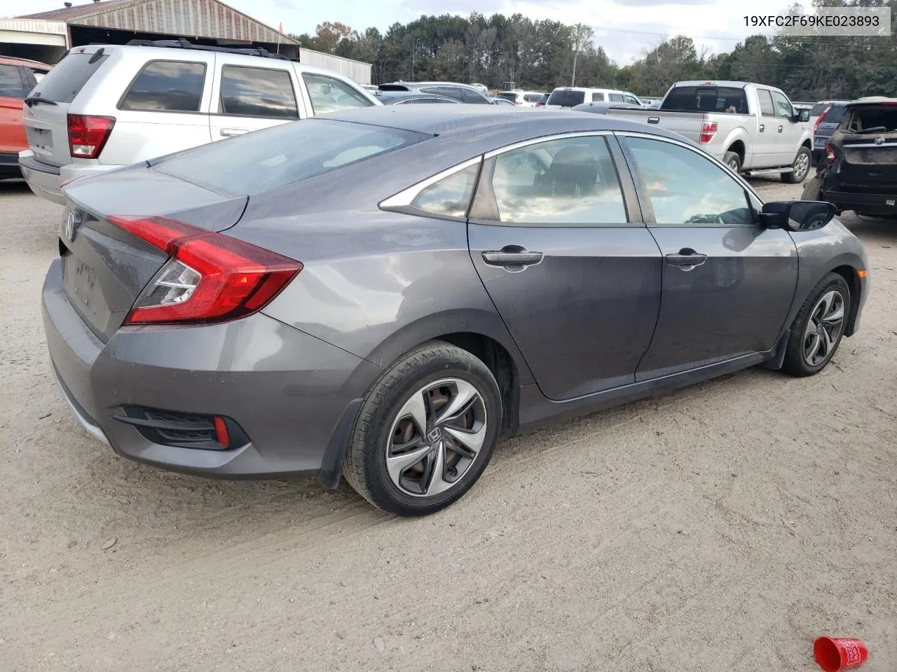 2019 Honda Civic Lx VIN: 19XFC2F69KE023893 Lot: 78486944