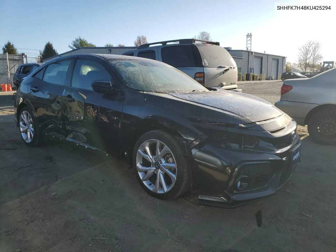 2019 Honda Civic Sport VIN: SHHFK7H48KU425294 Lot: 78861554