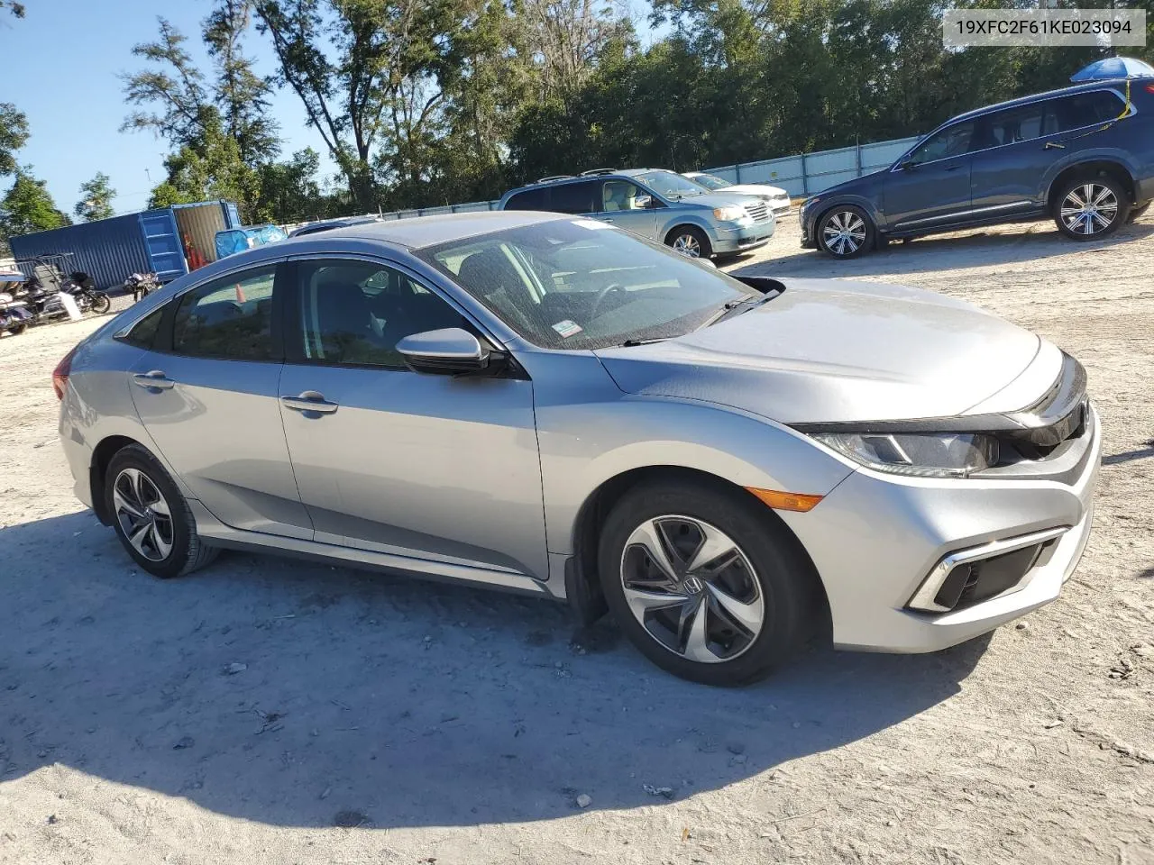 2019 Honda Civic Lx VIN: 19XFC2F61KE023094 Lot: 78903334