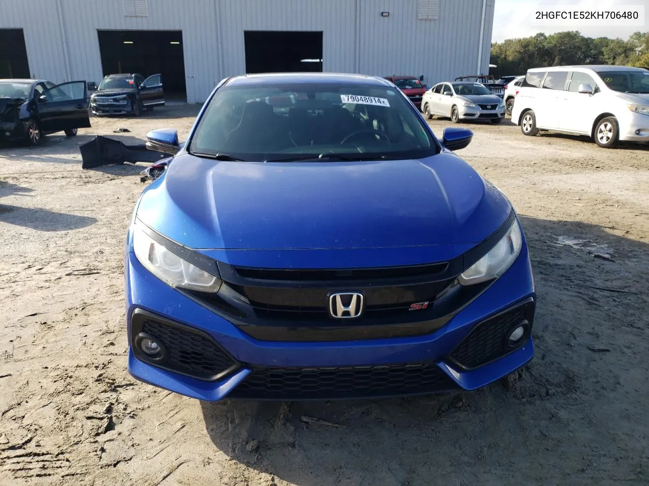 2019 Honda Civic Si VIN: 2HGFC1E52KH706480 Lot: 79048914