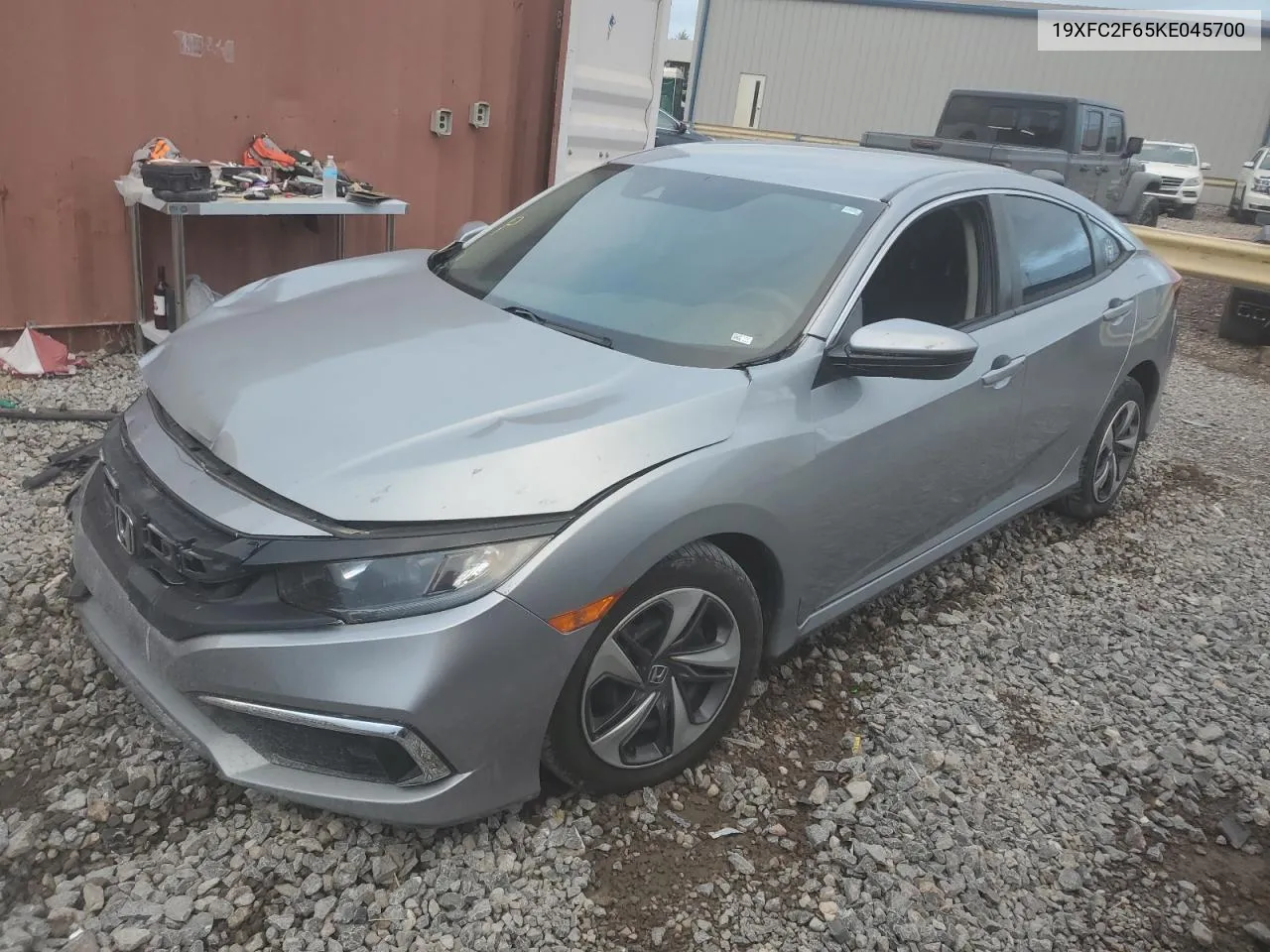 2019 Honda Civic Lx VIN: 19XFC2F65KE045700 Lot: 79109764