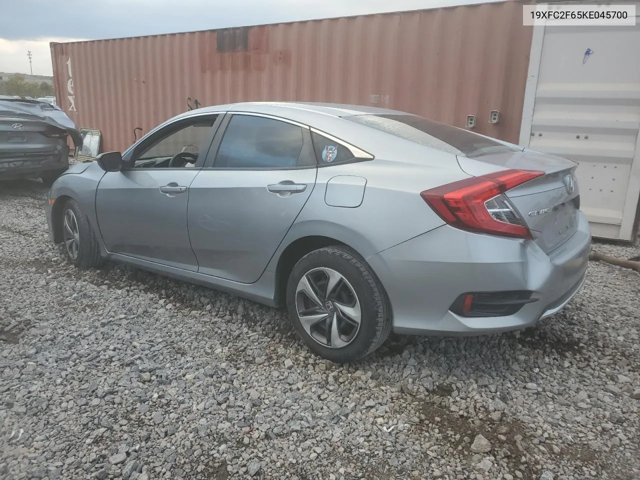 2019 Honda Civic Lx VIN: 19XFC2F65KE045700 Lot: 79109764