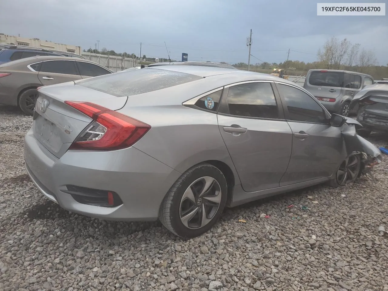 2019 Honda Civic Lx VIN: 19XFC2F65KE045700 Lot: 79109764