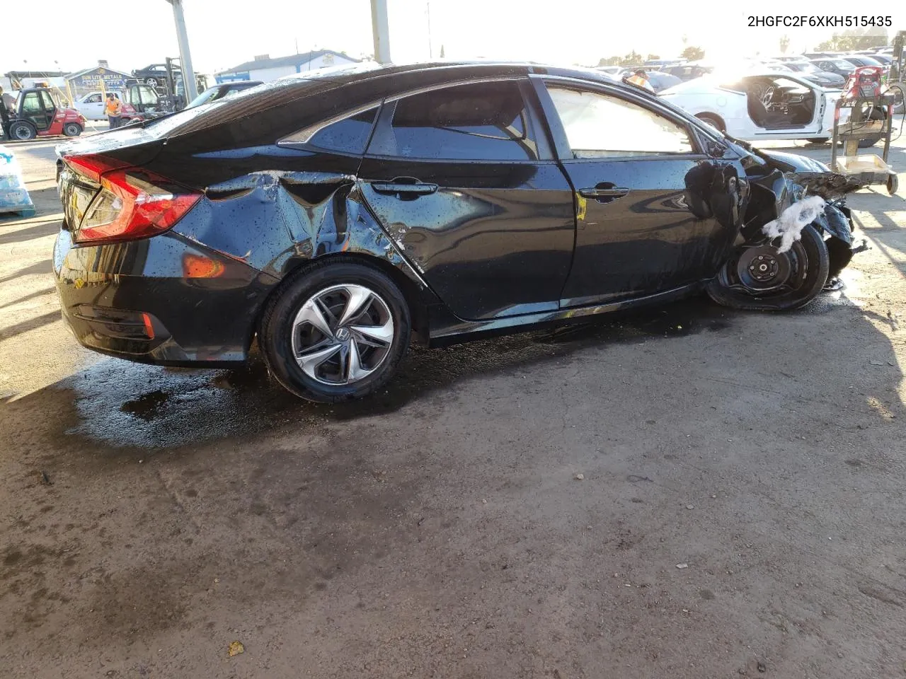 2019 Honda Civic Lx VIN: 2HGFC2F6XKH515435 Lot: 79121813