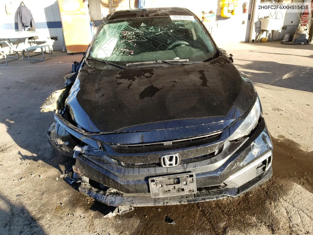 2HGFC2F6XKH515435 2019 Honda Civic Lx