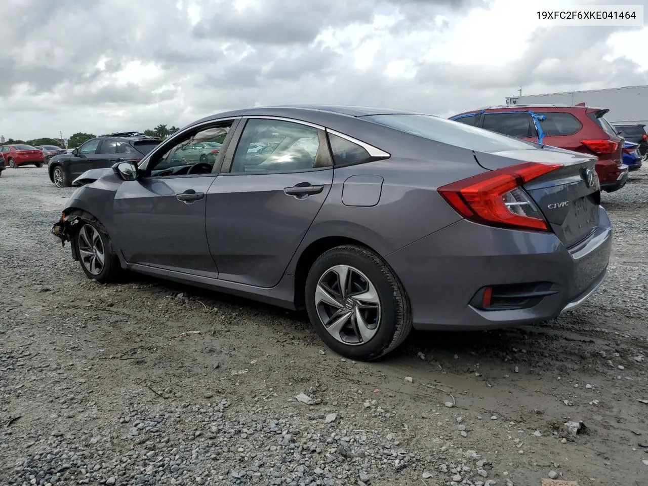 2019 Honda Civic Lx VIN: 19XFC2F6XKE041464 Lot: 79435864