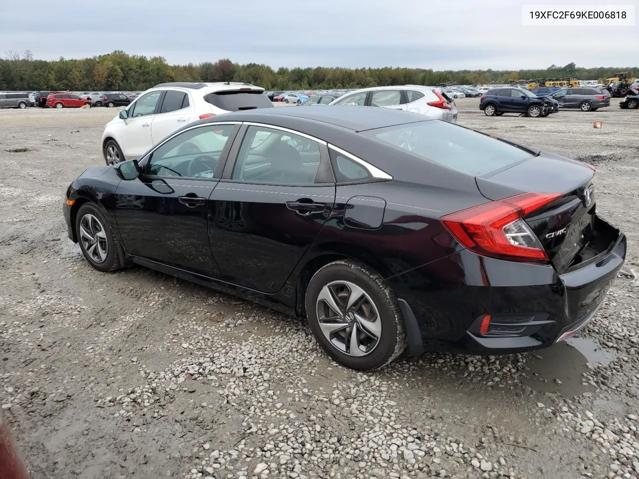 2019 Honda Civic Lx VIN: 19XFC2F69KE006818 Lot: 79522964