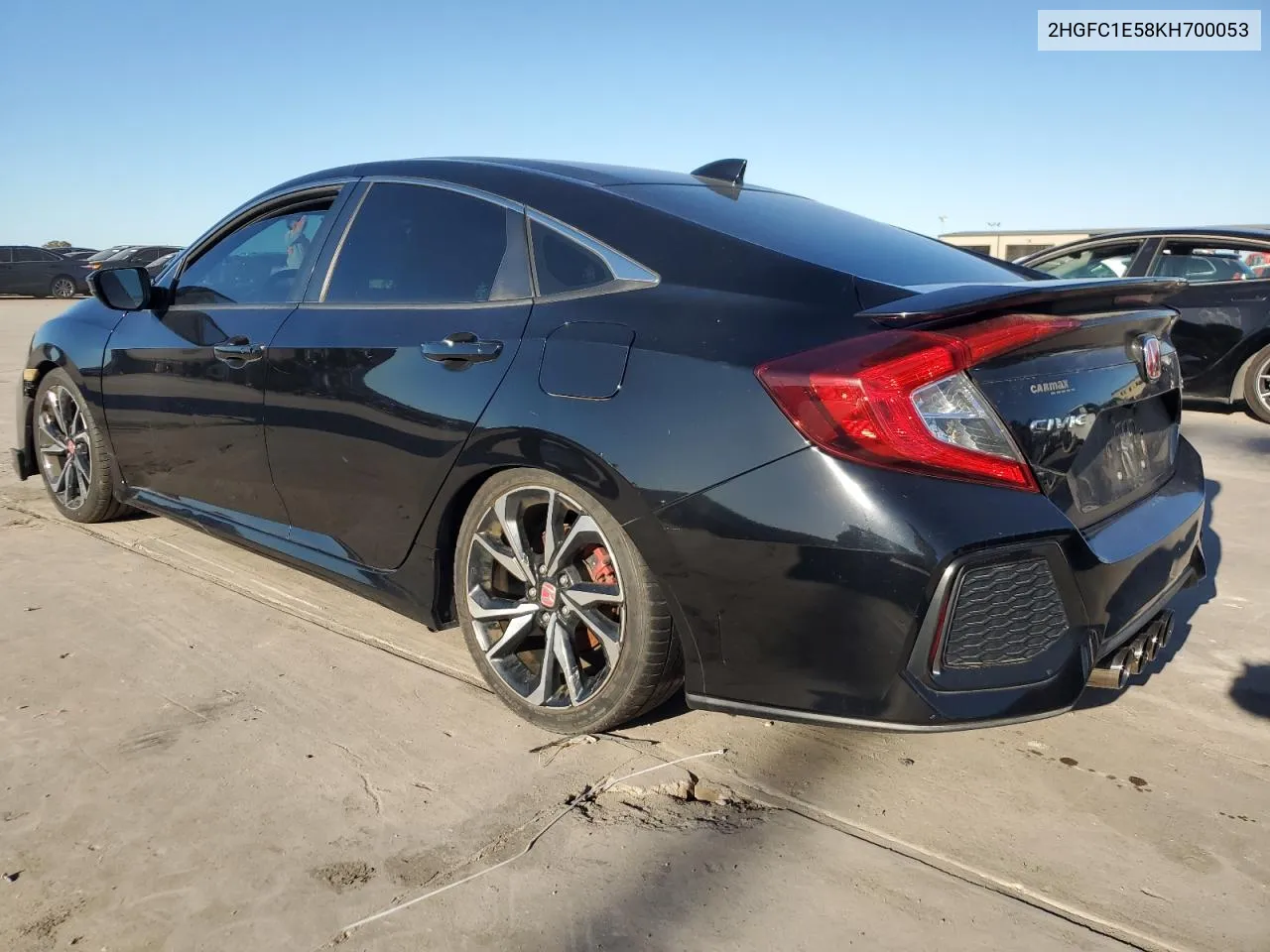 2019 Honda Civic Si VIN: 2HGFC1E58KH700053 Lot: 79720344