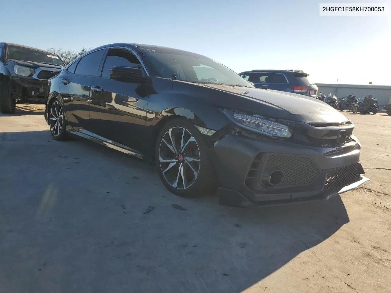 2019 Honda Civic Si VIN: 2HGFC1E58KH700053 Lot: 79720344