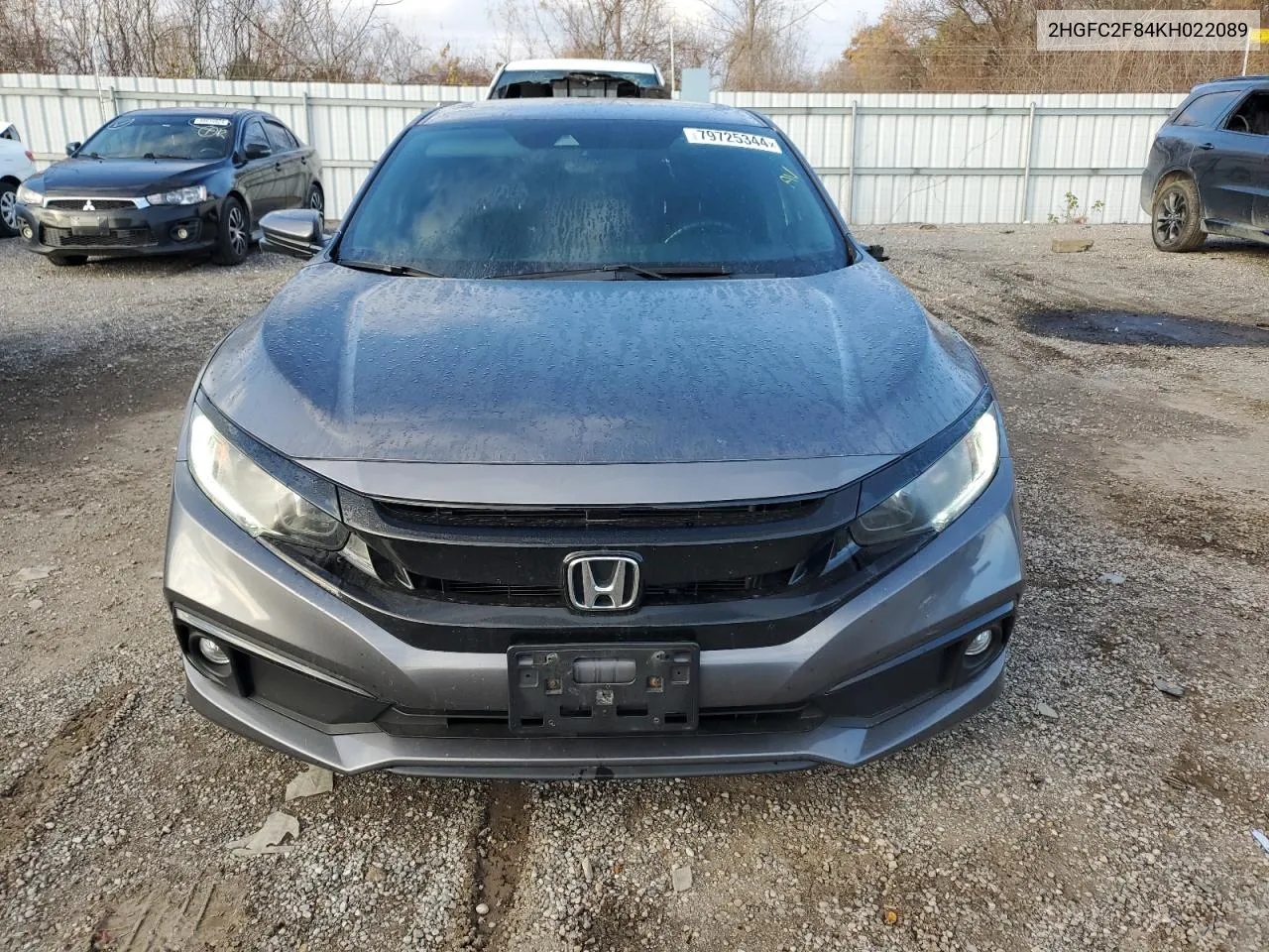 2019 Honda Civic Sport VIN: 2HGFC2F84KH022089 Lot: 79725344