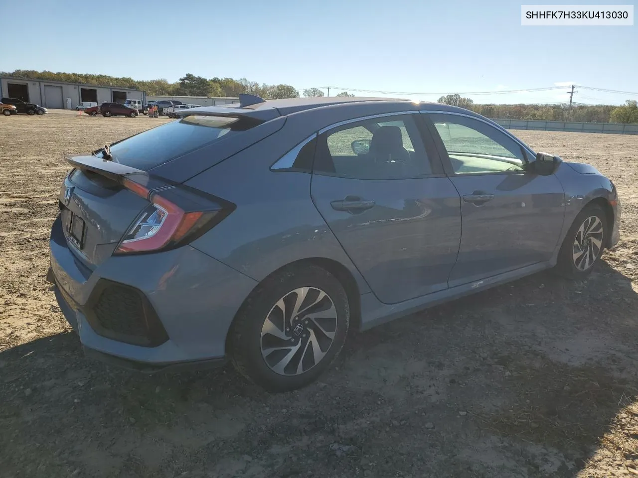 2019 Honda Civic Lx VIN: SHHFK7H33KU413030 Lot: 80068294