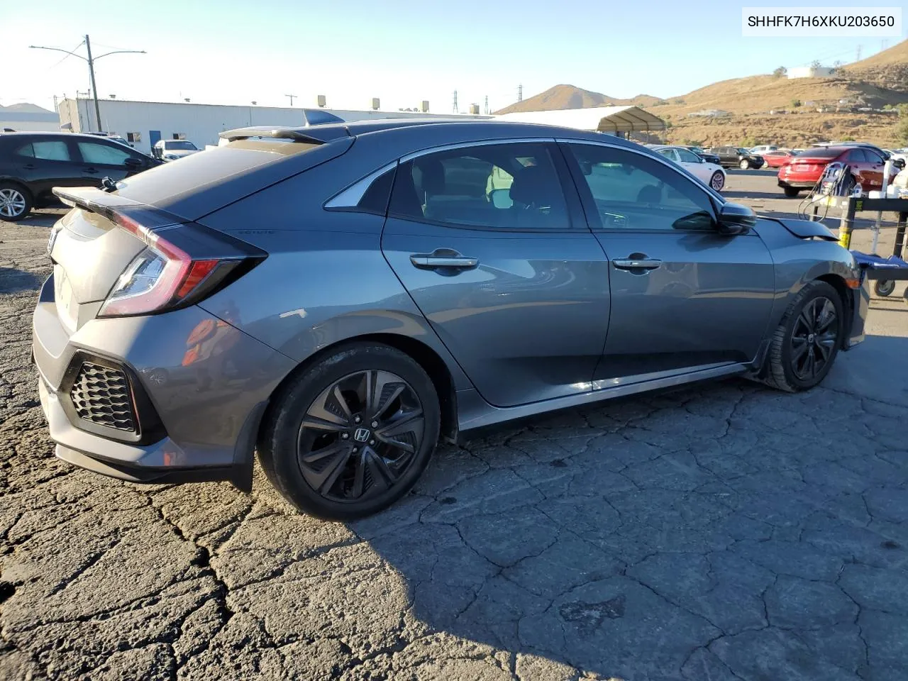 2019 Honda Civic Ex VIN: SHHFK7H6XKU203650 Lot: 80494254