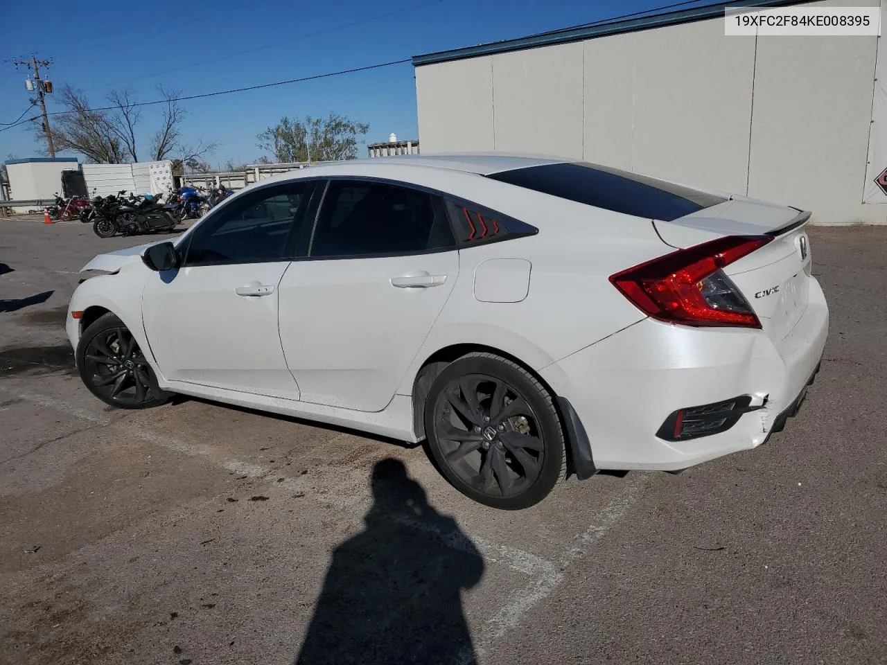 2019 Honda Civic Sport VIN: 19XFC2F84KE008395 Lot: 80932574