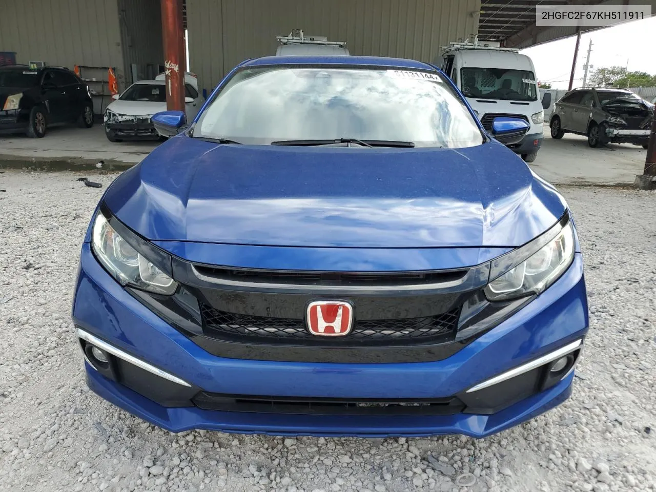 2019 Honda Civic Lx VIN: 2HGFC2F67KH511911 Lot: 81131144