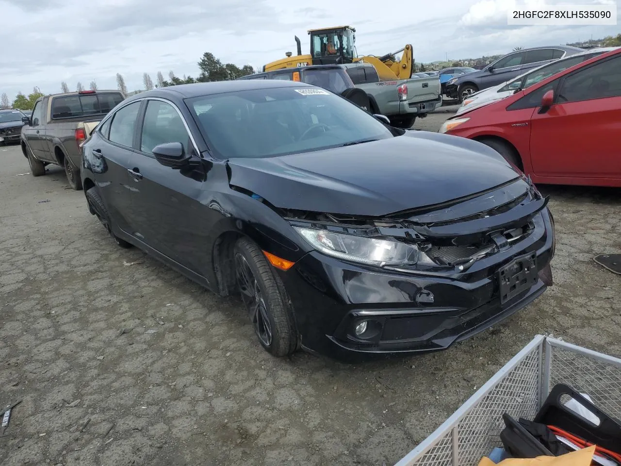 2HGFC2F8XLH535090 2020 Honda Civic Sport