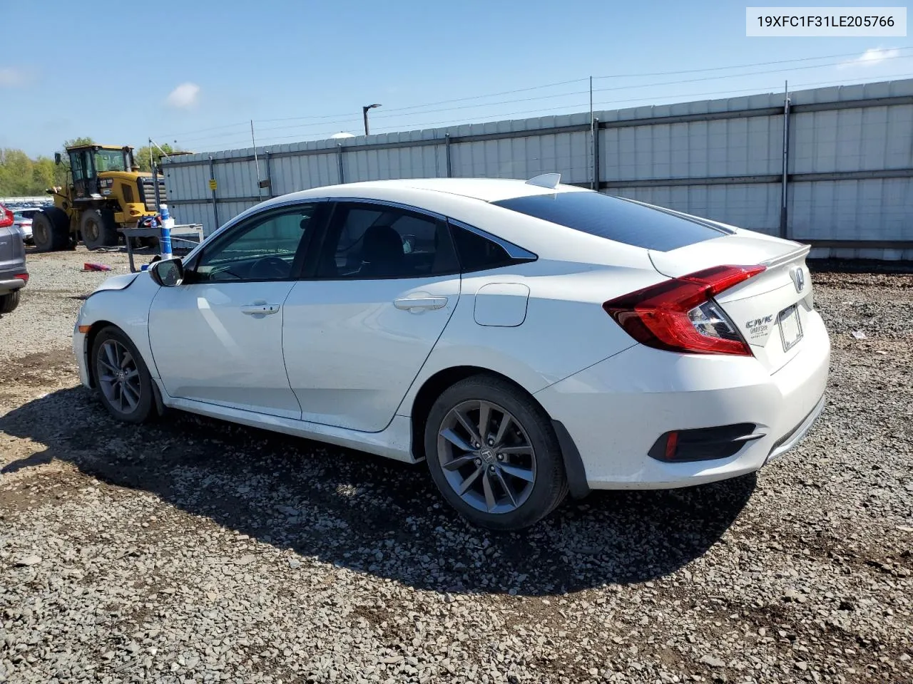 2020 Honda Civic Ex VIN: 19XFC1F31LE205766 Lot: 53056914