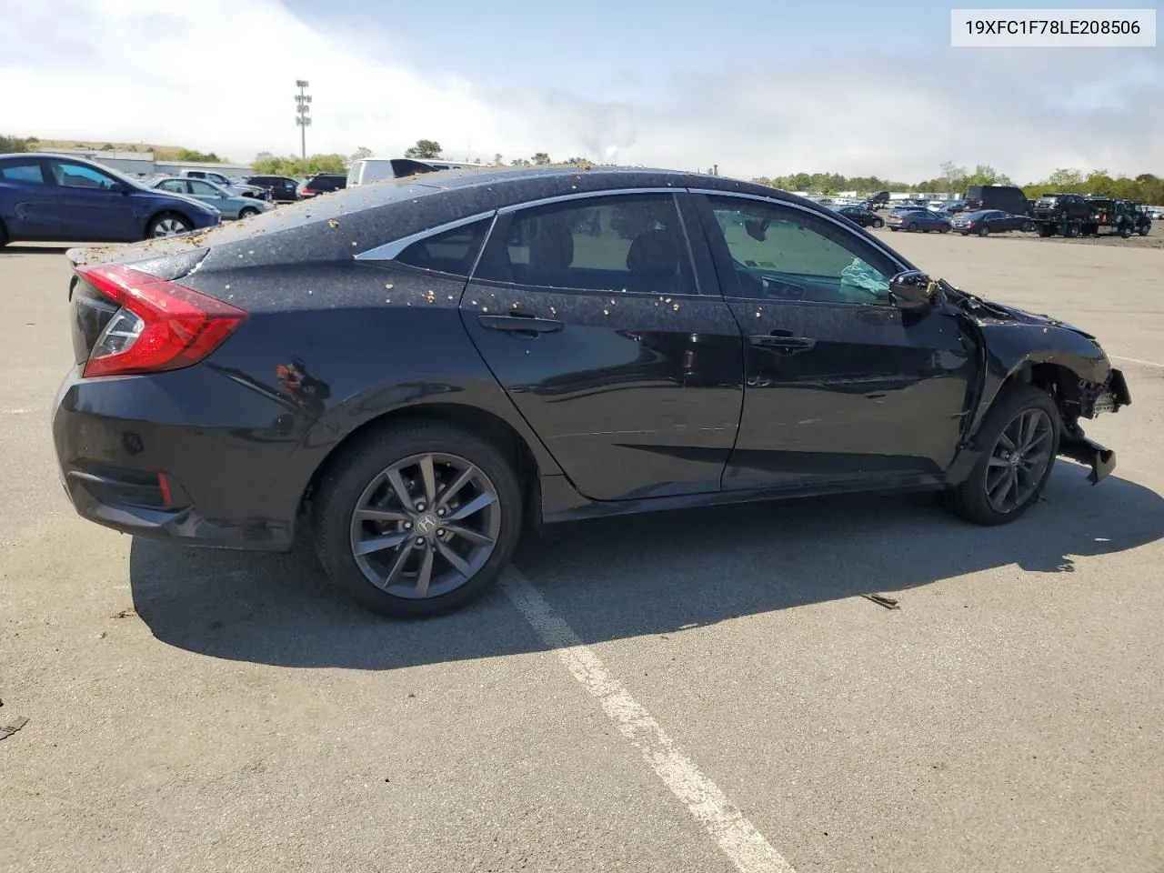 2020 Honda Civic Exl VIN: 19XFC1F78LE208506 Lot: 55047664