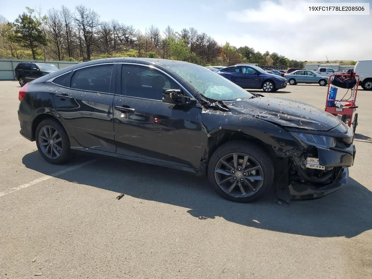 2020 Honda Civic Exl VIN: 19XFC1F78LE208506 Lot: 55047664